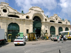 Saluhall i Mombasa