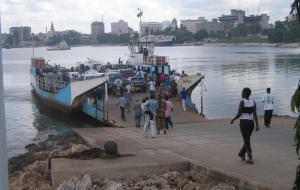 Hamnen i Dar es-Salaam